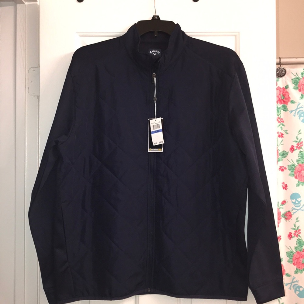 Callaway Quilt Navy Blue Jacket